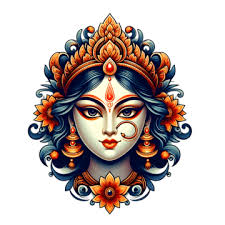 Maa Durga Maa Navratri Mata Rani Güzel Yüz Navaratri Dashahra Festivaliniz  Kutlu Olsun, Maa Durga Maa Durga Navratri Mata Rani Güzel Maa Durga Yüzü,  Navaratri Dashahra Festivaliniz Kutlu Olsun, Navratri PNG Resim