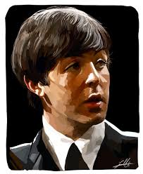 Paul McCartney Portrait <3 And Original photo (practice of color and  portrait)