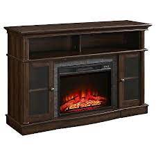 An 18 wide electric fireplace insert included with remote control and on/off control, 3 changeable flame colors, temperature control, timer setting, and dimmer. Whalen Media Electric Fireplace Console 54 Brown Cherry Fireplace Console Electric Fireplace Media Electric Fireplace