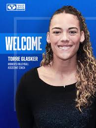 Welcome to the family, Torre Glasker💙 🔗  https://byucougars.com/news/2026/01/23/neilson-adds-glasker-as-womens-volleyball-assistant-coach