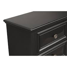 We're dishing on all the ways to bring chic and unique style to your space. Renova Vintage Black Wood Bedroom Set Panel Bed Dresser Mirror Two Nightstands Overstock 31525130