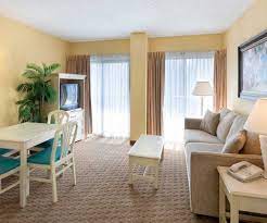 The hotel that has the most 2 bedroom suites is hilton orlando bonnet creek resort. Orlando Hotel Suites Two Bedroom Suite The Enclave Hotel Suites