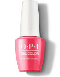 These opi gel nail polish colors are great for any occasion that demands long lasting color with simple between service maintenance. Strawberry Margarita Gelcolor Opi