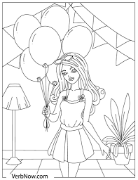 Plus, it's an easy way to celebrate each season or special holidays. Free Barbie Coloring Pages For Download Printable Pdf
