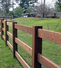 Split rail fences are popular all around the world, in split rail fences offer many advantages but as with everything else there are also cons to consider, one of the most important ones being the price. Wood Rail Fence Google Search Backyard Fences Rustic Fence Wood Fence Design