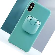 Does this case support lightning earpods or is the lightning connector limited to power passthrough only? Liquid Silicone Phone Case For Iphones 11 Pro Case Xs Max Xr X 6 7 8 Plus Funda 2 In 1 Unqiue Airpods Ca Silicone Iphone Cases Silicone Phone Case Iphone Cases