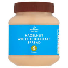 Asda sold a variety of products. Morrisons White Chocolate Hazelnut Spread Morrisons