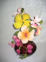 Hibiscus hydrangea illuminated spray iris lily. Tropical Gumpaste Flowers Flowers Gum Paste Flowers Gumpaste Flowers Fondant Flowers