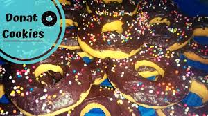 Simpan sisa kue dalam wadah kedap udara di lemari es. Resep Donat Cookies Kue Kering Donat Coklat Youtube