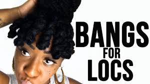 I hope this video serves as some inspiration thanks for. 3 Super Easy Stylish Bangs For Locs Youtube