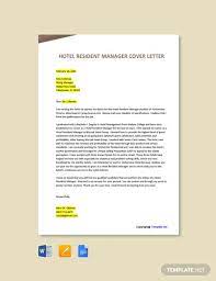 Globalement, c est l ensemble des… … Hotel Manager Cover Letter Templates In Microsoft Word Doc Template Net