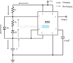 Once this switch is pushed, the circuit pulls its output to a. Pin On 555