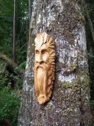 Amazing Earth Energy In This Green Man Carved From The Holly Tree Which Is Revered As One Of The Most Sacred Trees In The Wood Spirit Carving Hand Carved Wood