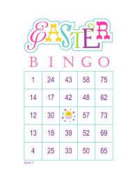 1000+ free printable bill of sales are available here. Easter Bingo Cards 100 Cards 1 Per Page 75 Call Immediate Etsy