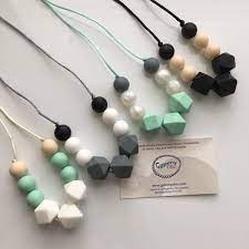 Pin On Silicone Teething Nursing Necklaces