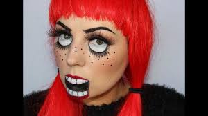 CREEPY DOLL HALLOWEEN MAKEUP
