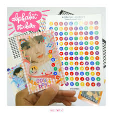 So have you ever thought of making sticker well i have so have you been bored while corona well me to so i wanted to teach you another way to make stickers it's super fun and easy make your friend one make them happy give one t. Naurel Id Bujo Alphabet Sticker Small Round 130 Circles Planner Letters Stickers Shopee Malaysia