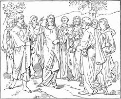 The brothers james and john are evidently. Twelve Disciples Coloring Page Coloring Home