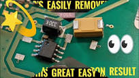 How To Remove Electronic Components - PART 1 / Soldering Tutorial