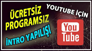 Bu Videoda Youtube Videolarizda Kullanmak Icin Online Intro Hazirlama Ve Intro Editlemeyi Gosterdim Introlari Ucretsiz Editleyip Ay Youtube Videolar Troya