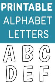 If you don't have time to color the images, print the letters onto colored paper and cut the letters from this before adhering the letters to a coordinating. Free Printable Single Alphabet Letters Novocom Top