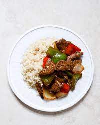 How to cut the cabbage. Chili Garlic Beef Stir Fry With Coconut Jasmine Rice Recipe Garlic Beef Beef Recipes Beef Dishes