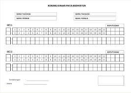 Towards the vision of paperless organisation. Dokumen Tips Borang Kiraan Mata Badminton 55a3594bb5be9 Pages 1 1 Flip Pdf Download Fliphtml5