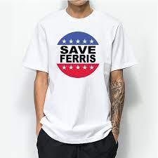 Mens summer 1980 men funny t shirt graphic camping vintage cool 80s novelty tees. Vintage 80 S Ferris Bueller Save Ferris T Shirt Unisex Trendstees Com