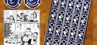 doraemon s bell かまわぬ 綺麗なジャイアンてぬぐい かまわぬ ジャイアン 綺麗