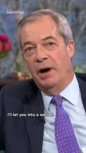 After describing himself as a bit of a Marmite character, Nigel Farage says  perceptions of him have changed thanks to his time