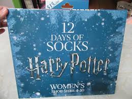 Harry Potter 12 Days Of Christmas Socks Advent Gift Set Target Women S Size 4 10 Target Lowcutandcrew Christmas Socks 12 Days Of Christmas Gift Set