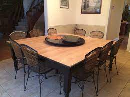 This gorgeous square steppe table from james+james brings an elegant farmhouse style to this dining room. Unique Square Dining Table With Chairs Seats Up To 12 Long Valley Nj Patch