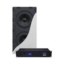 SVS 3000 IN-WALL SINGLE SUBWOOFER SYSTEM zestaw wzmacniacz + subwoofer  instalacyjny