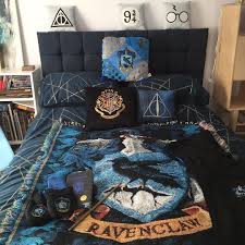 New Bedroom So After Months Of Renovating Painting And Furniture Making I M Back In My Harry Potter Bedroom Decor Ravenclaw Room Harry Potter Bedroom