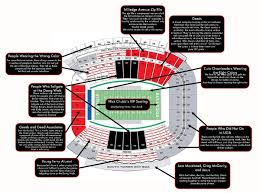 Judgmental Seating Chart Of Ugas Sanford Stadium