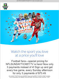 Nfl game pass is not available in your region. Nfl Game Pass Europe Nflsundayticket Tv Is Bringing The Savings To Sunday Milled