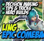 LING IS STILL META!! || MOBILE LEGENDS HERO BUILD AND GAME GUIDE