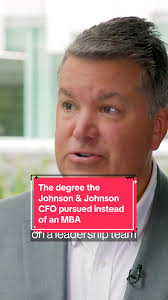 When Johnson & Johnson #CFO Joe Wolk came out of college, he pursued a law  #degree instead of an #MBA — The detour hasn't slowed his #career in  #finance. He says the unconventional path has been a ...