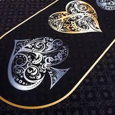 Slick Graphics On This Custom Poker Table Felt Design Your Custom Poker Table Felt Today Custom Poker Tables Poker Table Felt Poker Table
