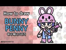 Penny is a super rare brawler unlocked in boxes. How To Draw Penny Brawlstars Youtube