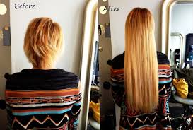Individual strands of extensions are attached to your own hair using a keratin protein bond. From Short Hair To Long Hair Extensions Novocom Top