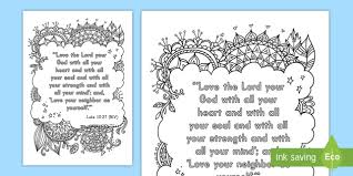 Mar 04, 2021 · love your neighbor coloring page activity matthew 2239 this simple coloring page activity allows kids to color the letters of this bible verse and then illustrate a blank box with the concept of loving others. Luke 10 27 Mindfulness Coloring Page