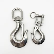 Stainless steel swivel eye boat snap hook is made of stainless steel aisi304/aisi316 for maximum corrosion resistance and durability. Stainless Steel 316 304 Clevis Slip Hook Heavy Type Hook Swivel Eye Snap Hook Single Snap Spring Hook China Slip Hook Heavy Type Swivel Hook Made In China Com