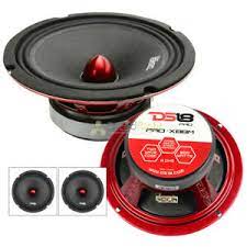 This amp has a fully adjustable 12db/octave crossover with differential circuitry. 2 Ds18 Pro X8bm 1200w Max 8 Midrange Speakers Loudspeaker With Bullet 8 Ohm 685650079226 Ebay