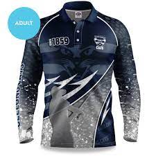 Looks to be an important part of geelong's defensive structure for many years to come. Buy 2020 Geelong Cats Afl Fishing Shirt Adult Your Jersey