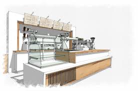 Coffee Bar Sketchup Like The Style Of This Coffee Bar Design Coffee Shop Design Coffee Shops Interior