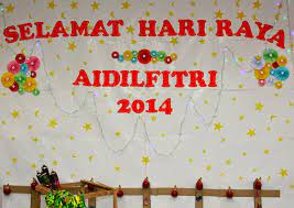 Idul fitri adalah hari raya umat islam. Sambutan Hari Raya Bersama Rakan Sekerja