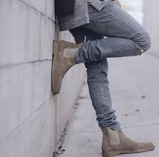Men's secaint grey chelsea boots shoes. Pin By Official Fog Infamy On Perrogatocalendario Chelsea Boots Men Outfit Boots Outfit Men Grey Chelsea Boots Men
