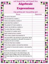 We did not find results for: Algebraic Expressions Worksheets Algebraic Expressions Teaching Algebraic Expressions Writing Algebraic Expressions