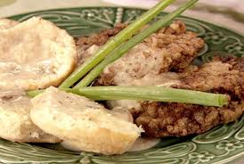 Biscuits And Gravy Recipe Paula Deen Country Fried Steak With Biscuits And Gravy Recipe Country Fried Steak Food Network Recipes Steak Fries